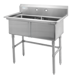 This is an image of stainless steel sink by Thorinox. Thorinox is a high-quality stainless steel equipment for restaurants and other types of work stations.