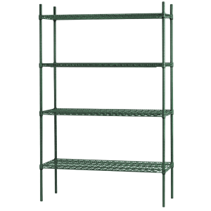 This is an image of a epoxy-coated wireshelf by Thorinox. Thorinox is a high-quality stainless steel equipment for restaurants and other types of work stations.