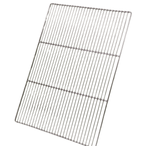 Ceci est une image d'une grille de four de Thorinox. Thorinox est un équipement en acier inoxydable de haute qualité destiné aux restaurants et autres types de postes de travail.