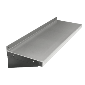 This is an image of a stainless steel shelf by Thorinox. Thorinox is a high-quality stainless steel equipment for restaurants and other types of work stations.