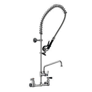 This is an image of a faucet by Thorinox. Thorinox is a high-quality stainless steel equipment for restaurants and other types of work stations.